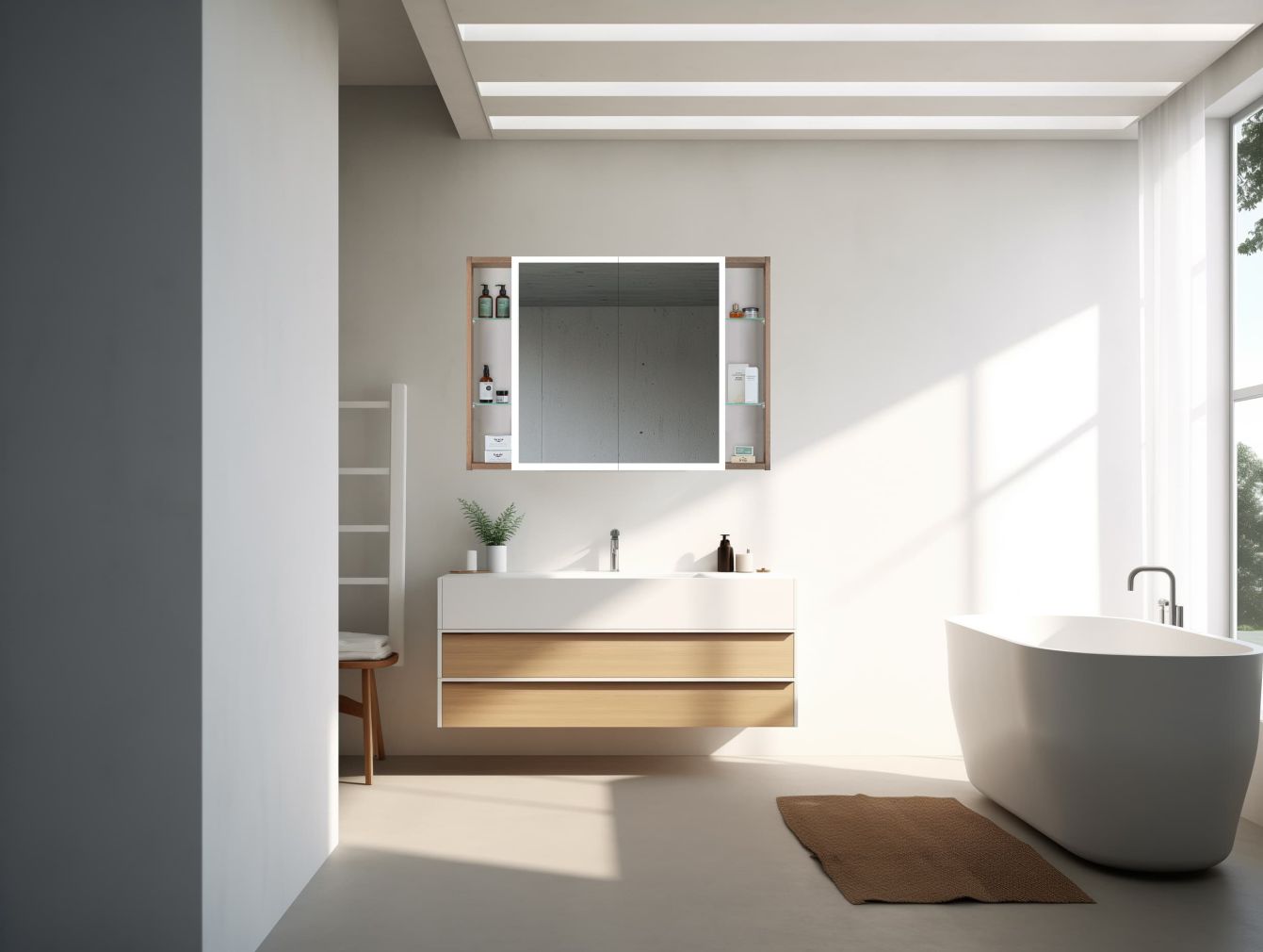 Spiegelschrank Starlight mit Fächer
